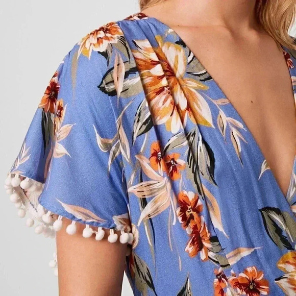 French Connection Claribel Floral Dress sz 0 - Picture 6 of 6